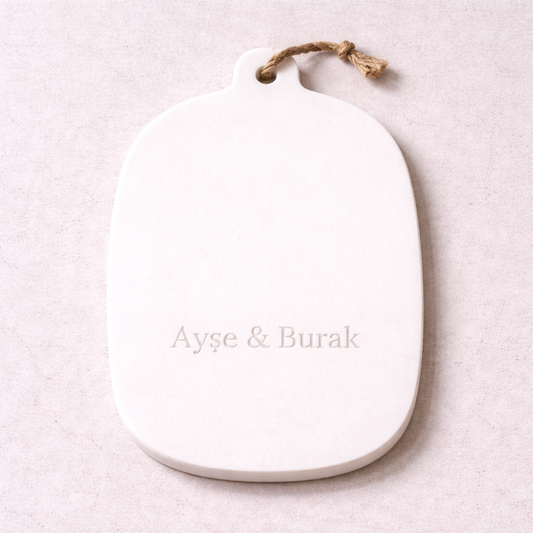 Kişiye Özel Corian Kesme Tahtası Oval