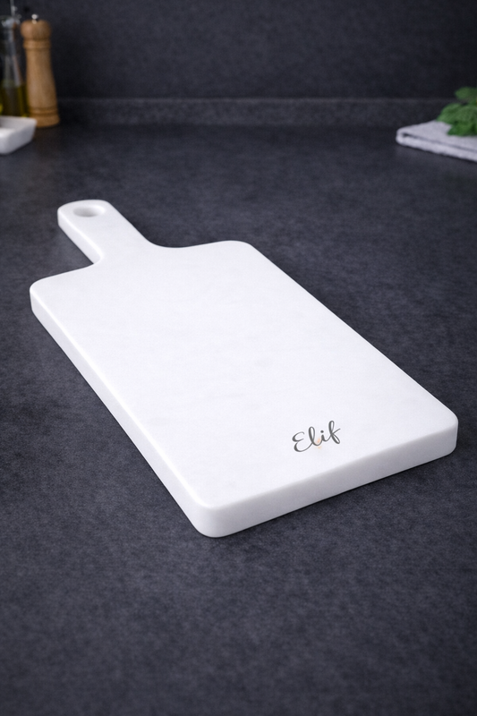 Kişiye Özel Corian Kesme Tahtası Kulplu